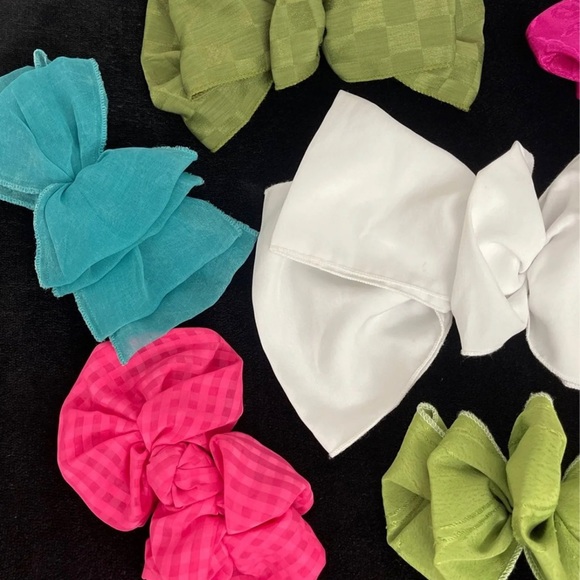 Hair Bows x 8 - Picture 2 of 5